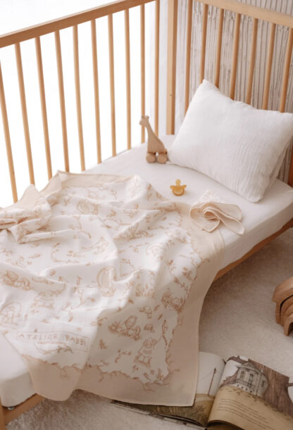 Set new born Toile de Jouy