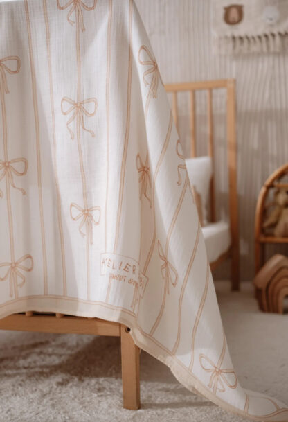Muslin Ribbon bezhe